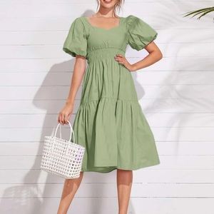 Green Midi Dress